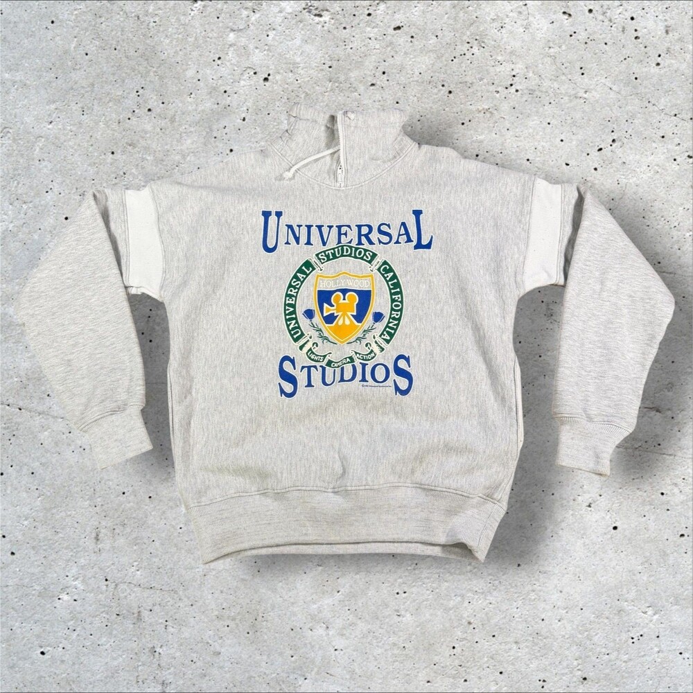 Vintage 1990 Universal Studios Hollywood Sweatshirt XXL Wideworld USA Made